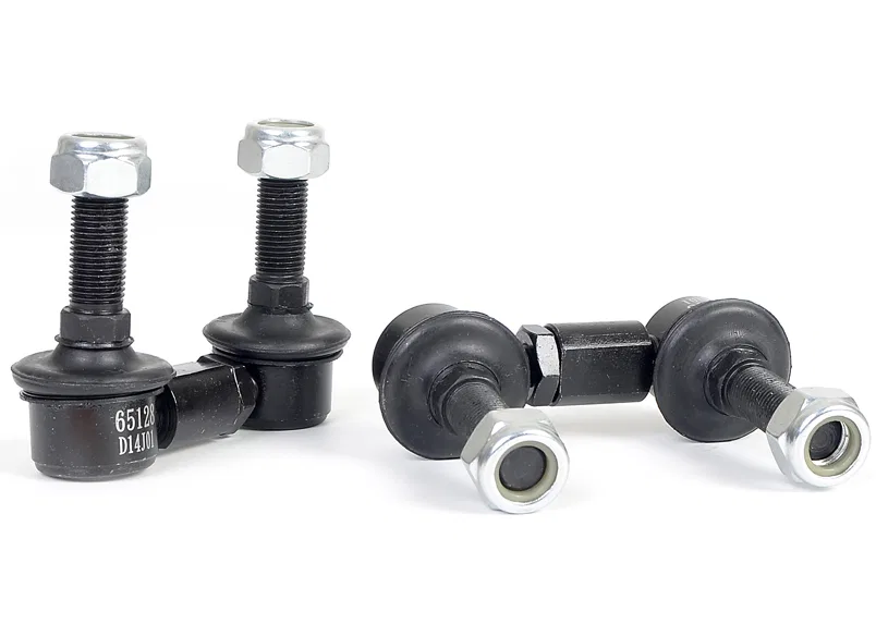 KLC172 – WHITELINE Stabilizer Bar Link Kit, Direct Fit Black With Black Bushings